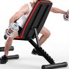 Foldable Adjustable Weight Bench for Home Gym Workouts