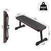 GARTIO Foldable Flat Weight Bench, Utility Heavy-Duty