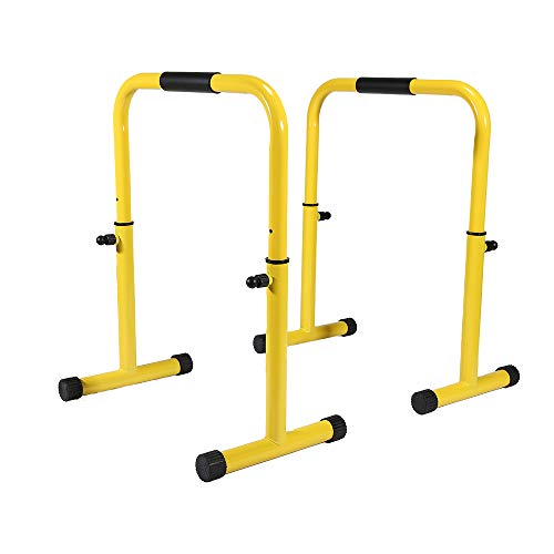 SHINYEVER Multifunctional Dip Stand Station - Dip Bars Fitness for Home