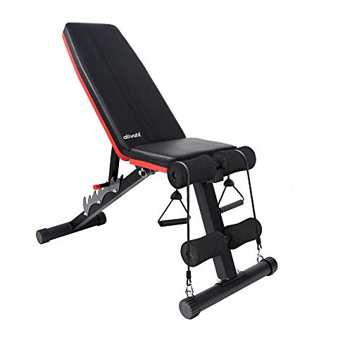 Ativafit Adjustable Weight Bench for Full Body Workout