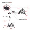 Sunny Health & Fitness Magnetic Rowing Machine Rower
