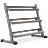 XMark 550 lb. Dumbbell Set and Heavy Duty Rack
