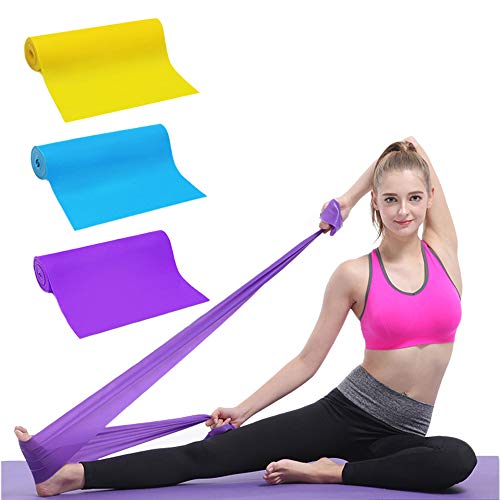 QD Exercise Resistance Bands for Yoga,Pilates,Strength Training