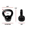 CAP Barbell Black Enamel Coated Cast Iron Kettlebell