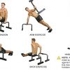 eHUPOO Push Up Bars Parallettes Dip Bars