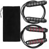 Jump Ropes, Hudii Smooth Ball Bearing Skipping Ropes