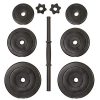 Sunny Health & Fitness 40 lb Dumbbell Set