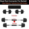 Adjustable 66LB Dumbbells Weights Set With Extra Metal Rod For Barbell