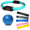 ProBody Pilates Home Workout Bundle (3pcs) - 14" Magic Circle