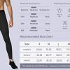 LITIAN Running Tights with Pockets,Mens Compression Pants