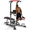 Alelife Parallel Bars Power Tower Dip Station Pull Up Bar Strength Training