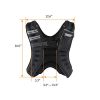 Letra Weighted Vest Workout Equipment, 16lbs Adjustable Body Weight