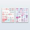 Lamare Fitness planner stickers for planner
