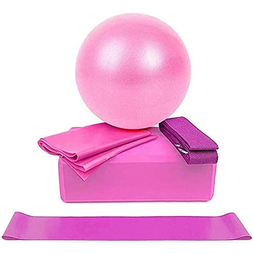 VISCO Yoga Mat Non-Slip Extral Thick Exercise Ball 65cm Yoga Ball