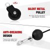 Mikolo Fitness LAT and Lift Pulley System, Dual Cable Machine