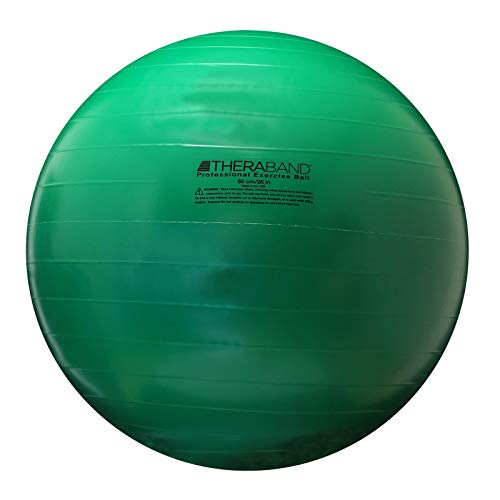 TheraBand Exercise Ball, Stability Ball with 65 cm Diameter for Athletes