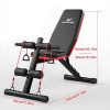 Adjustable Weight Bench, Utility Barbell Lifting Press