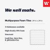 Thick Multipurpose Exercise Floor Mat with EVA Foam
