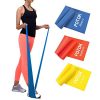Latex Exercise Bands with Different Strengths