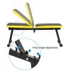 DlandHome Home Gym Adjustable Bench Weight Bench