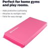 Folding Tumbling Mat for Exercise, Yoga, Martial Arts