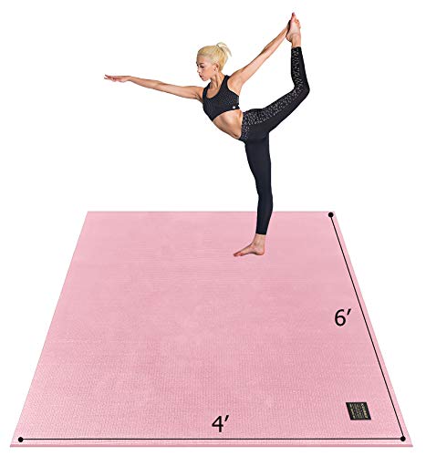 Large Yoga Mat Stretching Home Gym Workout