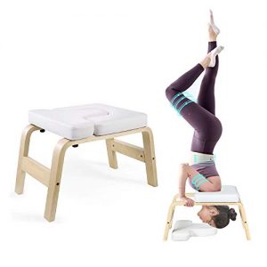 UNCHAIN KEDY Yoga Headstand Bench Wood Stand