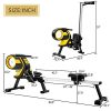 Magnetic Rowing Machine, Foldable Indoor Rower 46 Inch