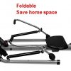 Rowing Machine Foldable Adjustable Resistance Hydraulic Rower