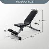 RitFit Adjustable, Foldable Utility Weight Bench for Home Gym