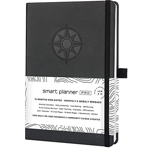 Smart Planner Pro – Daily Planner – Tested & Proven to Achieve Goals