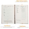 Evolway Fitness Journal and Planner,100 Days Diet and Workout Log