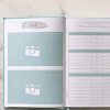 Workout Planner Journal and Food Journal for Organizing