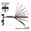 Adjustable Workout Bench With Pull Rope for Home Gym