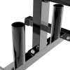 YAHEETECH 2in Weight Plate Rack Tree, 2 Barbell Bar Holders