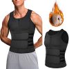 Amagogo Mens Neoprene Sauna Waist Cincher Slimmer Trainer