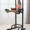 PUPZO Pull Up Bars Power Tower Workout Dip Stands