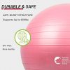Lusuroi Exercise Ball for Yoga, Pilates, Fitness, Balance, Stability, Birthing