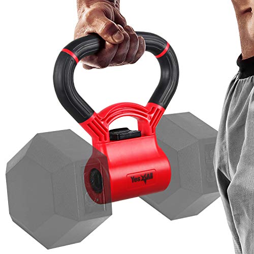 Yes4All Kettlebell Grip - Kettle Grip New Version - Kettle Grip Handle