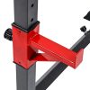 DOYCE Squat Rack Barbell Rack 550LBS Max Load Dip Station