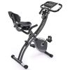 MaxKare Exercise Bike Stationary Foldable Magnetic