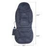 SNAILAX Vibration Massage Seat Cushion with Heat 6 Vibrating Motors