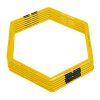 GOOGIC Hexagon Agility Speed Rings, Training Ladder Set
