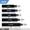 Day 1 Fitness Waist Trimmer Belt LARGE for Men and Women