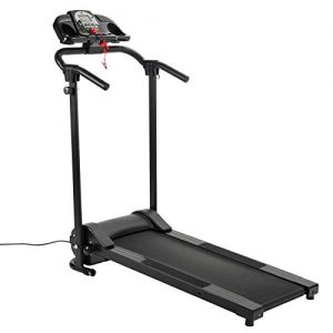 ZELUS Folding Treadmill for Home Gym, Portable Wheels