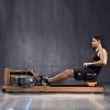 BATTIFE Water Rowing Machine Solid Red Walnut Wood