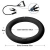 SpoxFit Exercise Ball Chair with Resistance Bands, Perfect for Office