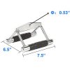 ZEVET Cable Attachment V Sharp Handle Rowing Machine Handle Set