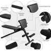 GYMAX Multi-Workout Bench, Foldable Sit-up