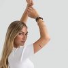 Garmin vivomove Luxe (Navy Leather/Silver) Power Bundle